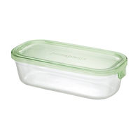 耐熱ガラス 保存容器 グリーン システムセット 7点  パック&レンジ PSC-PRN-G7 iwaki（イワキ）