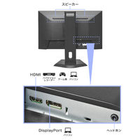 アイ・オー・データ機器 23.8インチワイド液晶モニター 昇降回転スタンド DIーD242SAーF 1台（直送品）