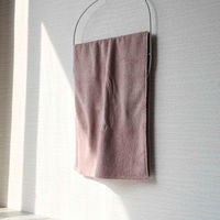 小杉善 フェイスタオル higotoni macaroni ロングフェイスタオル 34×100cm スモークピンク 426257 1個（直送品）