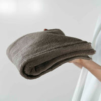 小杉善 バスタオル スリム higotoni macaroni コンパクトバスタオル 50×100cm グレー 426264 1個（直送品）