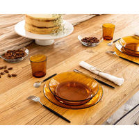 DURALEX デュラレックス アンバー プレート 23.5cm 442755 1個（直送品）