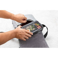 岩崎工業 弁当箱 600ml 1段 イージーケアランチボックススリム1段600 ダークグレー 473580 1個（直送品）