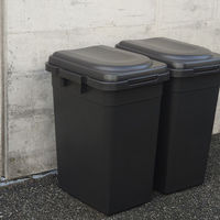 平和工業 ゴミ箱 32L ジョイントペール ダークグレー 479523 1個（直送品）