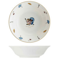 スケーター ボウル 16cm シリアルボウル ミッキー&ミニー 480665 1個（直送品）