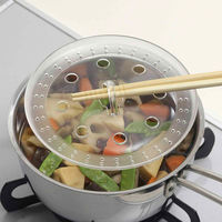 下村企販 落とし蓋 16~18cm用 ママクック 煮込み具合が見える落とし蓋 日本製 480757 1個（直送品）