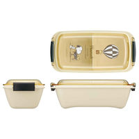 スケーター 弁当箱 1段 530ml ふわっとタイトランチボックス スヌーピー バッジ 480856 1個（直送品）