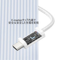 UNITEK PD100W Magnetic USBーC to 1M Cable C14141APK01-1M 1本