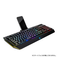 センチュリー メンブレンゲーミングキーボード CRC-GMBKRGB01 1個