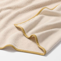 無印良品 綿シンカーパイルひざ掛け ８０×１３０ｃｍ ベージュ 良品計画