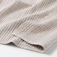 無印良品 綿キルティングひざ掛け ８０×１３０ｃｍ グレー 良品計画