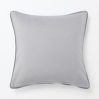 無印良品 綿シンカーパイルクッションカバー ４３×４３ｃｍ用 グレー 良品計画