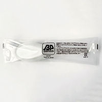 アサヒ徳島 使い捨てレンゲ BP バイオポリ25 チリレンゲ白単袋 00682824 1ケース(3000個(100個×30))（直送品）