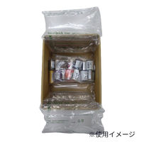 緩衝材 エアークイックαフィルム(バイオマス10%入) Pα210-BL40 250M巻 00785587 1ケース(6個(1個×6))（直送品）