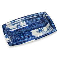 デンカポリマー 惣菜容器 夢デリLS35 手まり青 00788682 1ケース(900個(50個×18))（直送品）