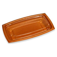 デンカポリマー 惣菜容器 夢デリLS40 木目新 00788687 1ケース(900個(50個×18))（直送品）