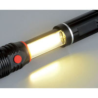 内海産業 【防災】懐中電灯 COBパワフルスライドライト 2372331 1ケース(36個(1個×36))（直送品）