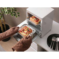 アイリスオーヤマ ミラーオーブントースター縦型 MOT-012 561971 1袋(1個)（直送品）