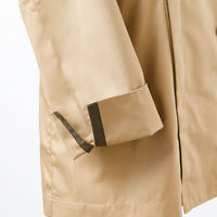 住商モンブラン BW6501-7_M コックコート 兼用 長袖 ベージュ/ブラウン M 1ケース(1個)（直送品）