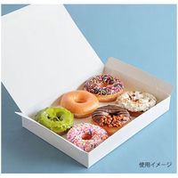 愛宝 デリボックス H-28-17 ホワイトフードケース(大) 1ケース(150個(150個×1))（直送品）