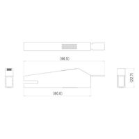 サトーパーツ パワークリップ用カバー(緑) C-100-XCG 1個（直送品）