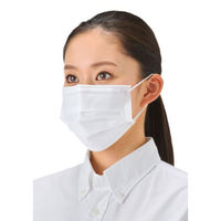 内海産業 使い捨てマスク 高密度フィルター 三層構造不織布マスク14枚入 2708001 1ケース(144個(1個×144))（直送品）