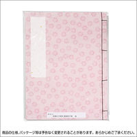 ササガワ 店舗用品 31-132 芳名帳 紙表紙 7行罫 桃 1ケース(1個)（直送品）