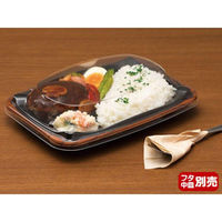 リスパック 弁当容器 バイオ 饗ロマン 10B 一木 RHHR114 1ケース(600個(50個×12))（直送品）