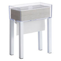 富士パックス販売 プルダウンペーパータオルケース 9154 1ケース(24個(1個×24))（直送品）