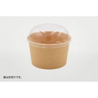 パックスタイル どんぶり容器 クラフト カップ 300ml 本体 00781547 1袋(50個)（直送品）