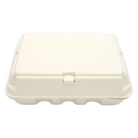 日本モウルド工業 弁当容器 パルボックス(大)白 42031 1ケース(100個(1個×100))（直送品）