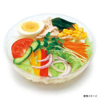 リスパック 冷麺容器 バイオ M 大 本体 新 PABS454 1ケース(600個(50個×12))（直送品）