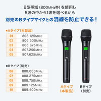 サンワサプライ  ワイヤレスマイク（MM-SPAMP21用・Aタイプ） MM-SPHMW7A（直送品）