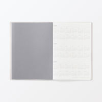 無印良品 月曜始まりマンスリースケジュール帳 ２０２５年１２月始まり Ａ５ ホワイトグレー 良品計画