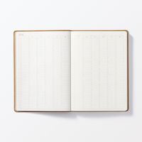 無印良品 スエード調月曜始まりマンスリー ウィークリースケジュール帳 ２０２５年１２月 Ｂ６ ベージュ 良品計画