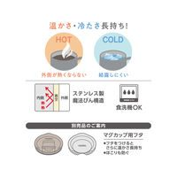 サーモス 真空断熱マグカップ 350mL ダークグレーJTD-350 DGY 1個 食洗機対応