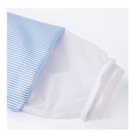 KAZEN コックシャツ ブラックストライプ SS 682-35 1枚（直送品）