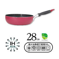 MISM IHマーブル深フライパン 28cm 1セット(1個×10)（直送品）