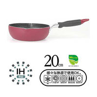 MISM IHマーブル深フライパン 20cm 1セット(1個×10)（直送品）