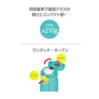 サーモス ケータイマグ 水筒 500mL ビビッドターコイズ JNR-503LTD VT 1個 保冷保温