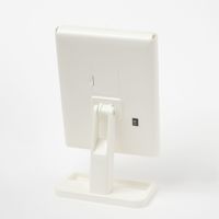 LED三面スタンドミラー アイボリー LAKOLE/ラコレ