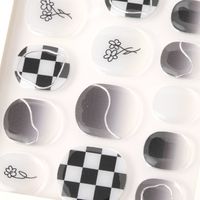 ジェルネイルシール　ジェルシール　030 ブラック LAKOLE/ラコレ