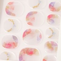 ジェルネイルシール　ジェルシール　027 レッド LAKOLE/ラコレ