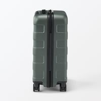 無印良品 バーを自由に調節できる ハードキャリーケース ３６Ｌ カーキ タテ５４×ヨコ３７×マチ２４ｃｍ 良品計画