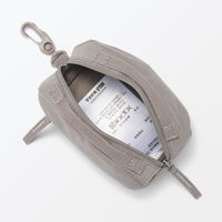 無印良品 ミニ 撥水ボストンバッグ ダークベージュ タテ７×ヨコ１２×マチ６．５ｃｍ 良品計画