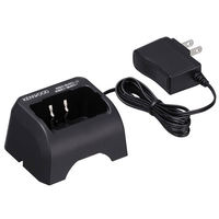 JVCケンウッド 特定小電力トランシーバー(ブラック) 充電台&バッテリーセット UBZ-LU20BSET 1セット（わけあり品）