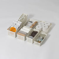 メッシュバスケット スリム ホワイト　幅13.3×奥行29.1×高さ12.5cm １セット（1個×120） オリジナル