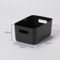 やわらかインナーボックス/スリム浅型 ダークグレー　幅179×奥行259×高さ120mm １セット（1個×52） オリジナル