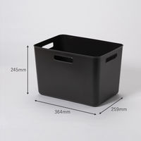 やわらかインナーボックス/ワイド深型 ダークグレー　幅364×奥行259×高さ245mm １セット（1個×20） オリジナル