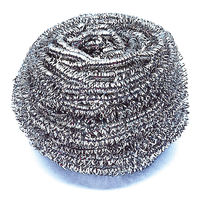 ステンレスたわし 油汚れ コゲつき落とし さびにくい 18-8ステンレス製 50g 5個 オーエ