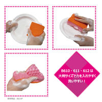 キクロン キクロンPRO スポンジたわし ソフト グリーン B-611 5個 63-5703-54